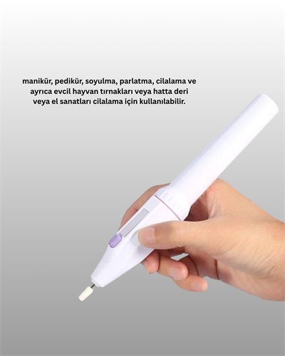 Elektrikli Manikür ve Pedikür Matkap Seti – Ayarlanabilir Hız, Ergonomik ve Sessiz