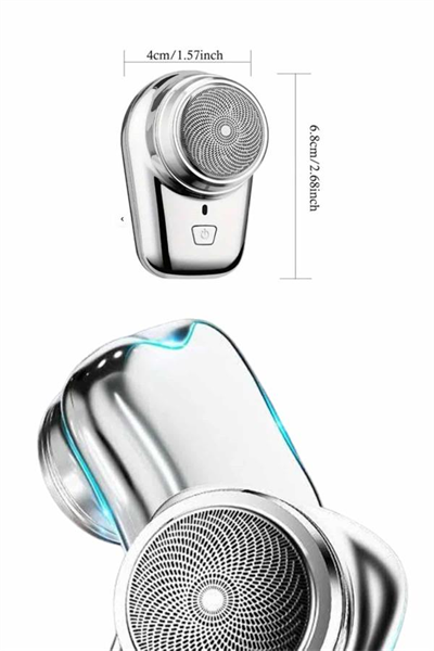 Elektrikli Mini Tıraş Makinesi,Taşınabilir USB Şarjlı Kablosuz Tıraş Makinesi