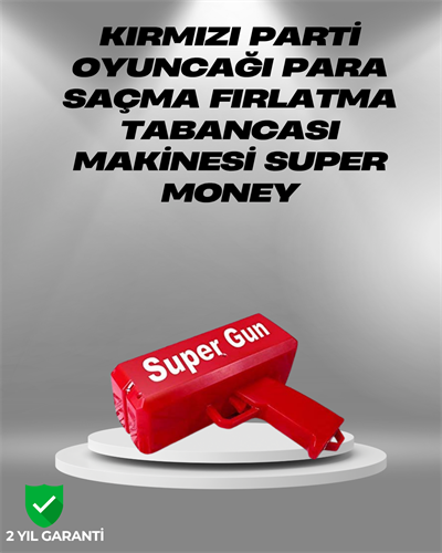 Elektrikli Money Gun Oyuncak Parti Tabancası