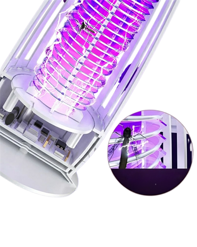 Elektrikli Sinek Öldürücü Lamba UV Mor Işık Geniş Alan Etkili Sessiz Çalışma