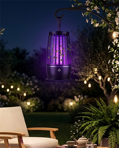 Elektrikli Sinek Öldürücü UV Işık Geniş Etki Alanı Sessiz Çalışan Güvenli Tasarım