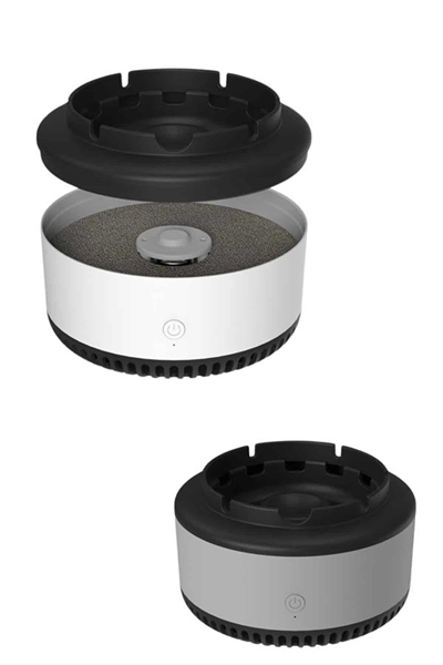 Elektronik Akıllı Küllük Hava Temizleyici Kokusuz Kül Tablası Anti-Duman