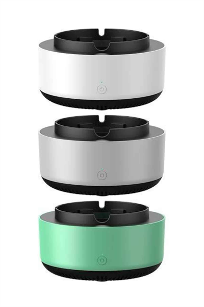 Elektronik Akıllı Küllük Hava Temizleyici Kokusuz Kül Tablası Anti-Duman