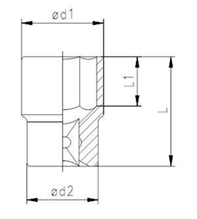 Elta 1115 1/2 Lokma Anahtar 12 mm
