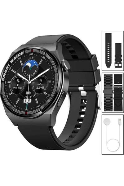 En Çok Tercih Edilen Akıllı Saat Amoled Ekran Nabız Sensörü GPS Uyumlu Adımsayar