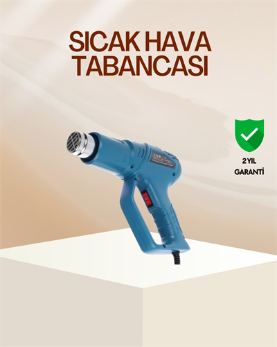 Endüstriyel 2000W Isı Tabancası Plastik Boru Lehim Boya Çıkarma