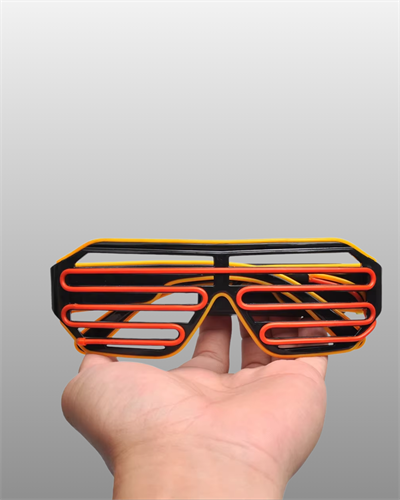 Enerjik Gece Etkinlikleri İçin LED Işıklı Gözlük