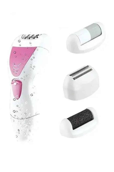 Epilatör Cihazı Epilasyon Aleti Çoklu Başlık Seçeneği Ayak Törpüsü