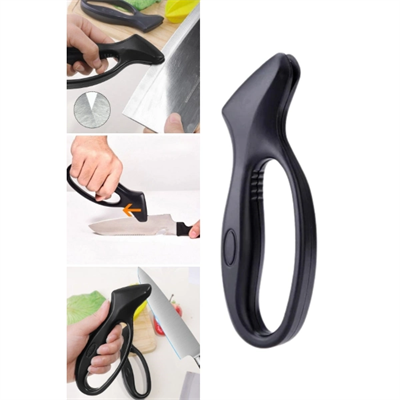 Ergonomik Paslanmaz Çelik Manuel Bıçak Bileme Aleti