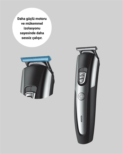 Ergonomik Profesyonel Tıraş Makinesi Saç Sakal Kesme ve Düzeltme