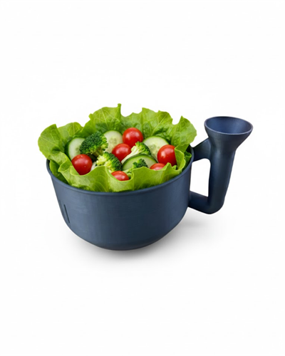 Ergonomik Saplı Sebze Süzgeçli Yıkayıcı Çok Amaçlı Mutfak Ürünü