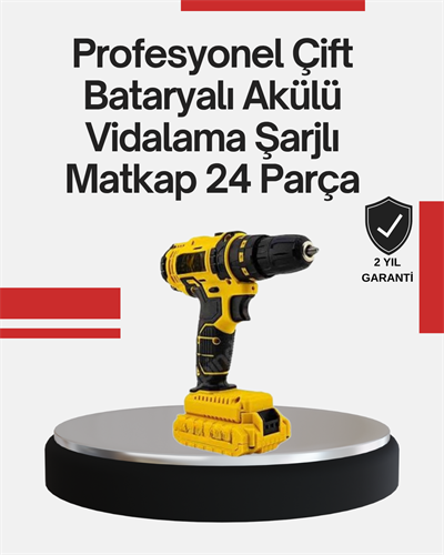 Ergonomik Tasarımlı 12V Matkap | 2 Vitesli, LED Aydınlatmalı ve Dayanıklı
