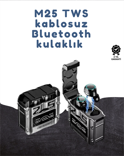 Ergonomik Tasarımlı Bluetooth Kulaklık | Suya Dayanıklı | Dokunmatik Kontrollü