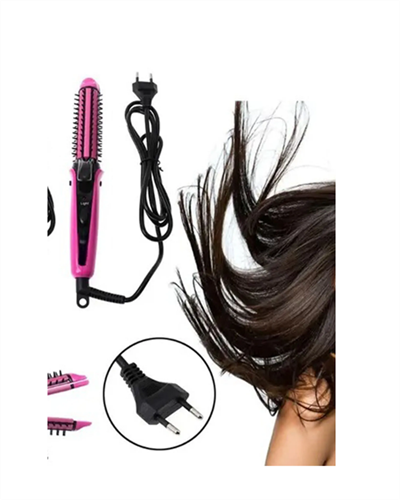 Ergonomik Tasarımlı Fön ve Maşa Uyumlu Saç Şekillendirici Maşa