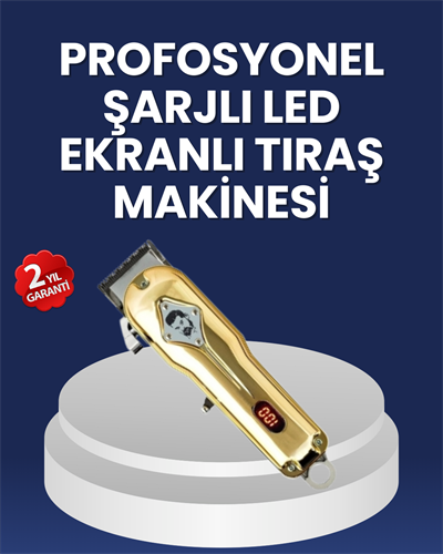 Ergonomik Tasarımlı, Hafif ve Taşınabilir Profesyonel Tıraş Makinesi