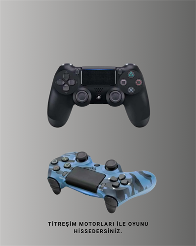 Ergonomik Tasarımlı Oyun Kolu – Hassas Tetikler ve Analog Stickler