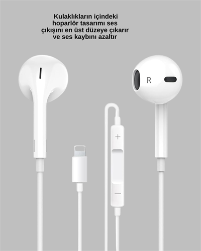 Ergonomik Tasarımlı Stereo Ses Performanslı Kablolu Kulaklık