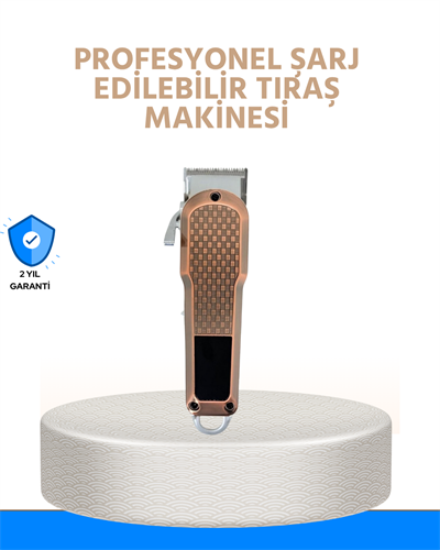 Erkek Bakım Makinesi – LCD Ekranlı 7000RPM Şarjlı Saç ve Sakal Kesme Cihazı