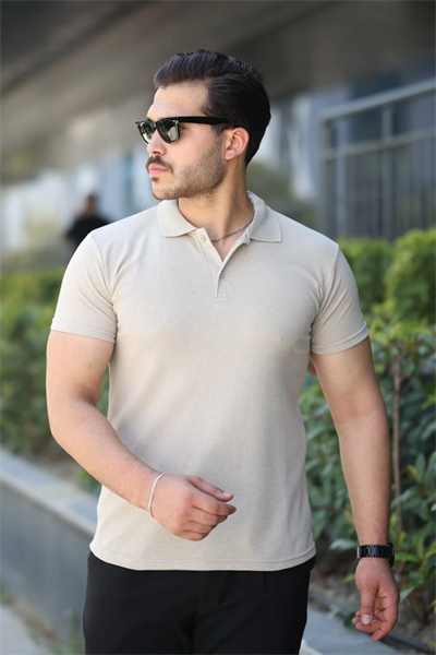 Erkek Kısa Kollu Yakalı Tişört