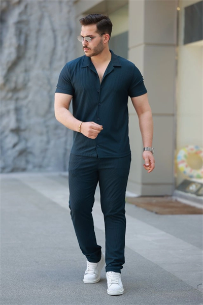 Erkek Ottoman Kumaş Pantolon Gömlek Takım