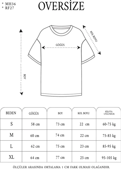Erkek Oversize Baskılı Tişört – Golf GTI Retro Araba Desenli, Ön - Arka Dijital Baskı, Sokak Modası Stil - Beyaz