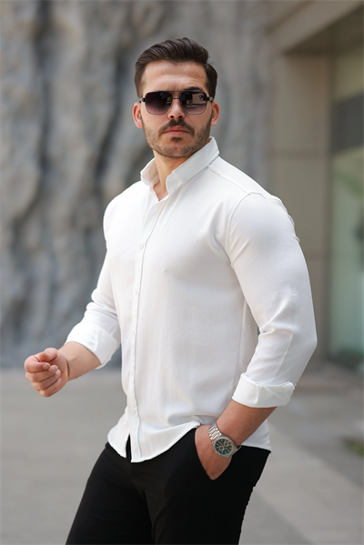 Erkek Uzun Kollu Gömlek