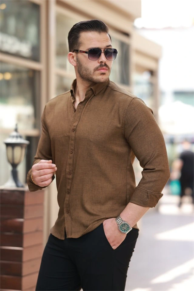 Erkek Uzun Kollu Gömlek