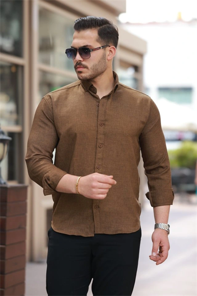 Erkek Uzun Kollu Gömlek