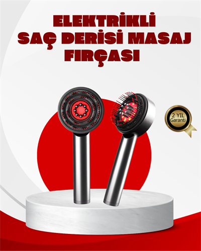 Esansiyel Yağ Hazneli LED Saç Bakım Masaj Tarağı