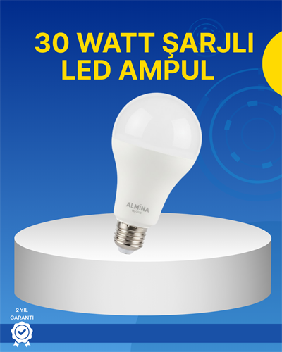 Ev ve İş Yeri İçin Şarjlı LED Ampul