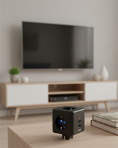 Ev ve Ofis Kullanımı İçin Akım Korumalı USB Girişli Priz