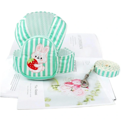 Evcil Hayvan Çantalı Göğüs Gezdirme Tasması Seti