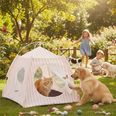 Evcil Hayvan Katlanabilir Oyun Çadırı