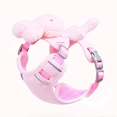 Evcil Hayvan Peluş Ayıcıklı Göğüs Gezdirme Tasması Set