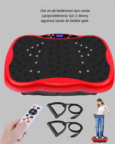 Evde Fitness İçin Titreşimli Plate Spor Platformu
