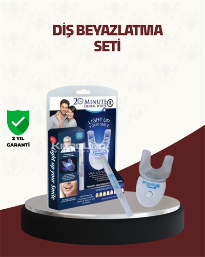 Evde Kullanıma Uygun LED Teknolojili Diş Beyazlatma Kiti
