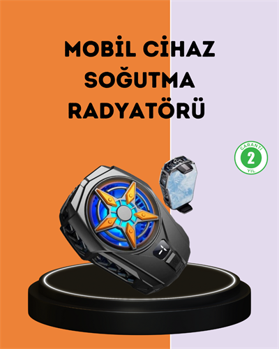 Evrensel Uyumlu Type-C Şarjlı Cep Telefonu Radyatörü