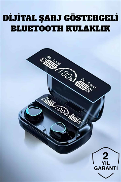 Extra Bass ve HD Ses ile Üstün Bluetooth 5.3 Kablosuz Kulaklık