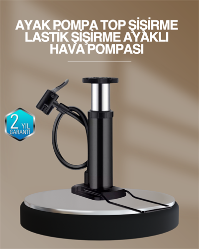 Extra Güçlü Ayak Pompası Otomobil Motosiklet Bisiklet Uyumlu