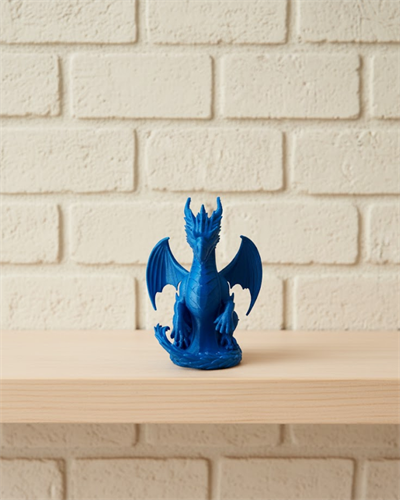 Fantastik Tasarım Ejderha Biblo 12 cm Hediyelik Ev Ofis Aksesuarı