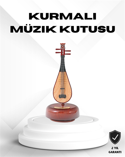Figürlü Müzik Kutusu Zarif Melodili Dekoratif Model