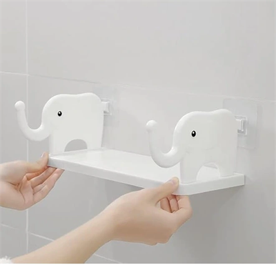 Fil Desenli Yapışkanlı Çok Amaçlı Raf