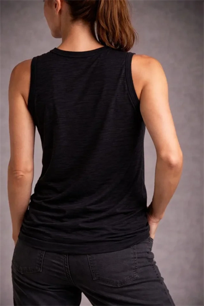 Flamlı Kumaş Sıfır Kolsuz Atlet Basic Spor Üst, Günlük Ve Fitness Kullanımına Uygun - Siyah