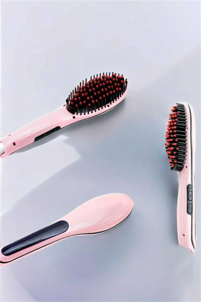 Fön Etkili Saç Düzleştirici Tarak Yıpranma Karşıtı Döner Kablo Isı Ayarlı