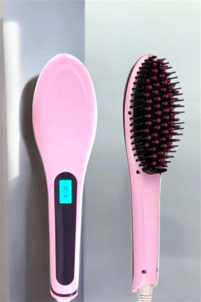 Fön Tarağı Saç Düzleştirici Sıkı Dişli Isı Ayarlı Elektriklenme Karşıtı