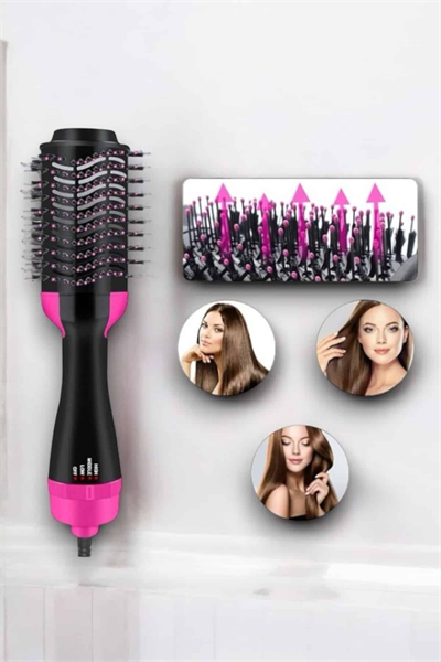 Fön Tarak Elektriklenmeyi Önleyen ve Parlaklık Veren Saç Şekillendirici