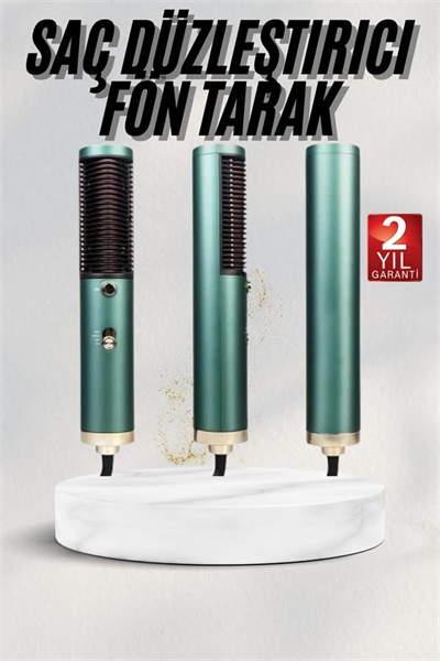 Fön Tarak Saç Düzleştirici Saç Kurutma Makinesi Sıcak Hava Fırçası