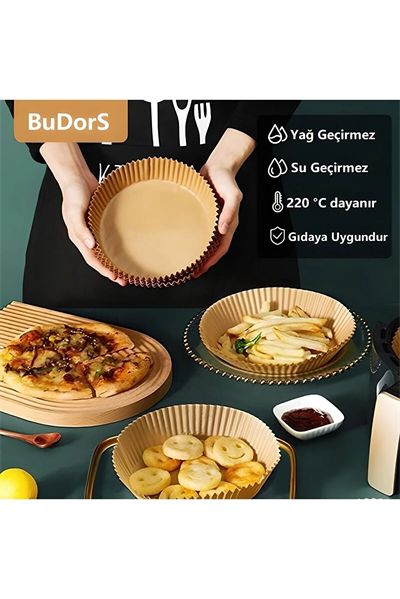 Fritöz Pişirme Kağıdı 50 Adet