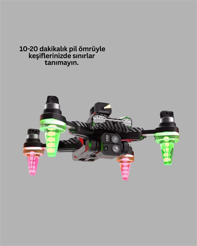Full HD 1080P Drone Katlanabilir Gövde Uzun Pil Ömürlü
