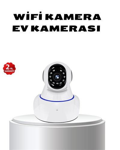 Full HD Akıllı IP Kamera – Gece Görüşlü, Hareket Sensörlü, Çift Yönlü Ses ve Online Kayıt Özellikli